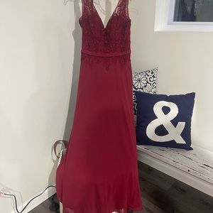 Morilee red dress